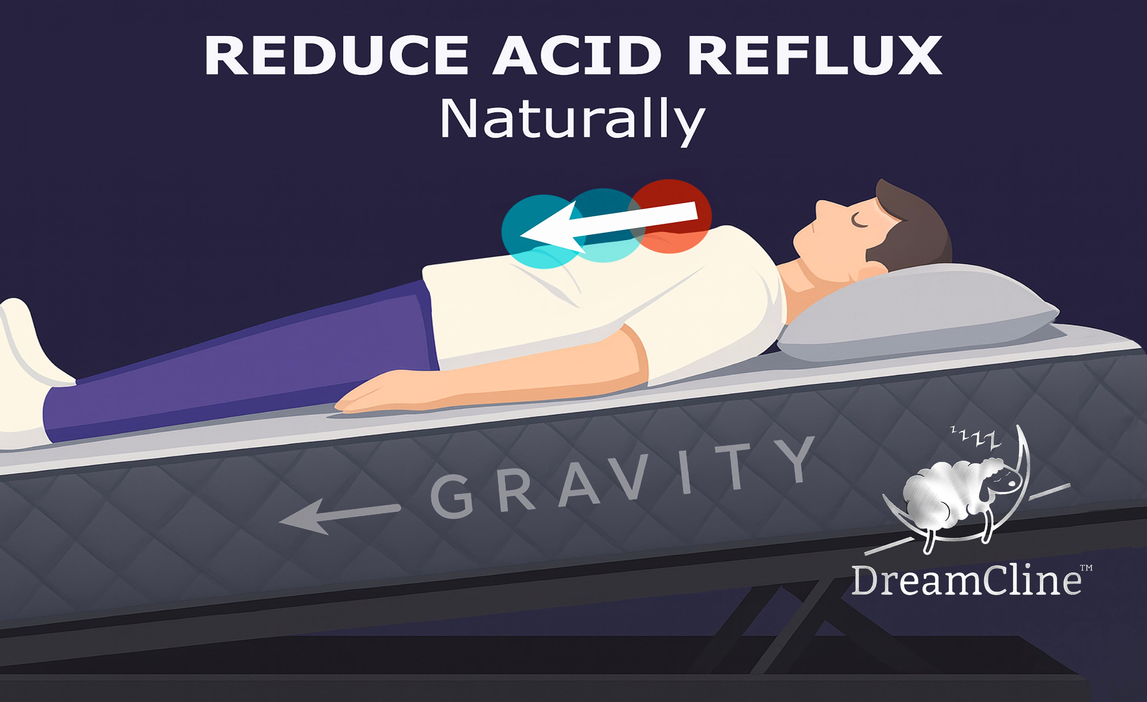 Load video: DreamCline Incline Bed